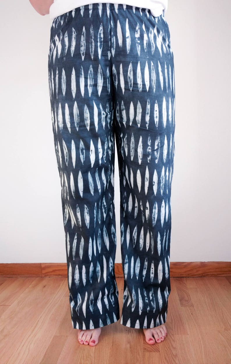 Women's Extra Tall Pajama Pants Extra Long Pj Pants Deep Etsy