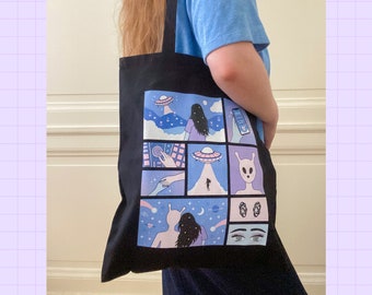 Space tote bag