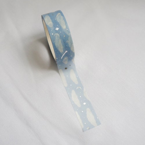 Cosmic Washi Tape Masking Tape Galaxy Space Planets - Etsy