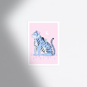 Carte Le tigre de l'espace - A6
