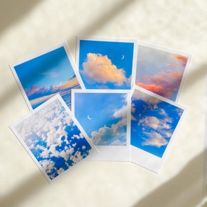 Mini prints pack - clouds