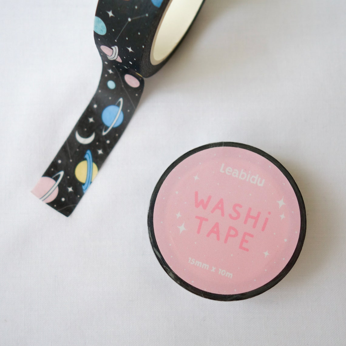 Cosmic washi tape masking tape galaxy space planets | Etsy