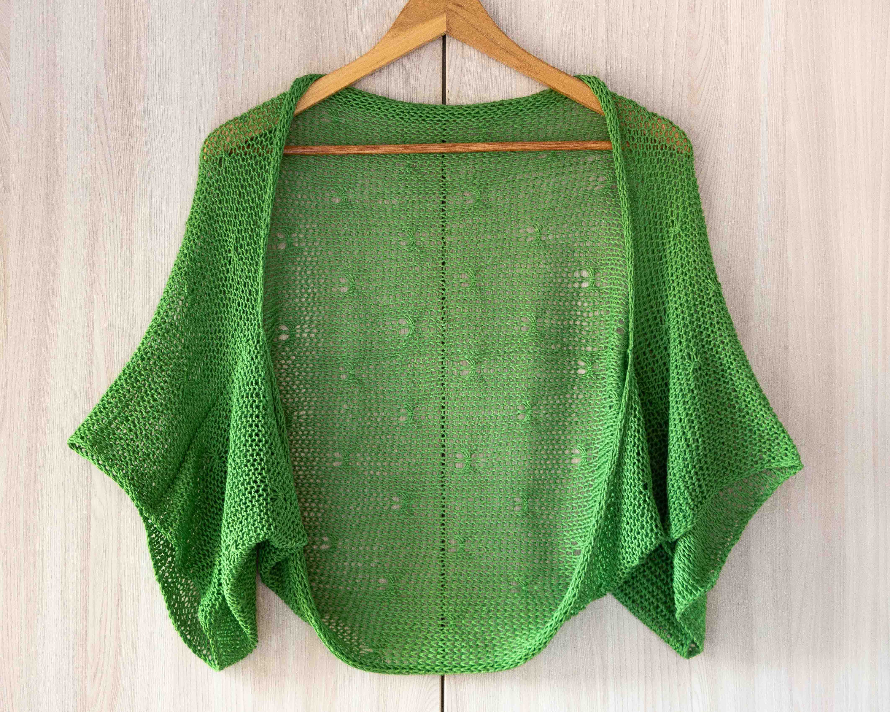 Green Shrug Etsy Australia