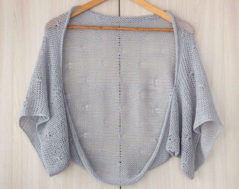 light gray shrug