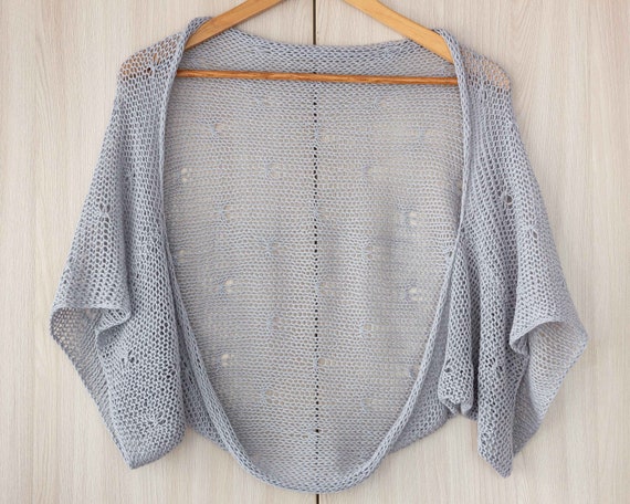 Grey shrug cheap cardigan