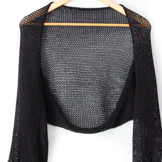 Black summer shrug clearance