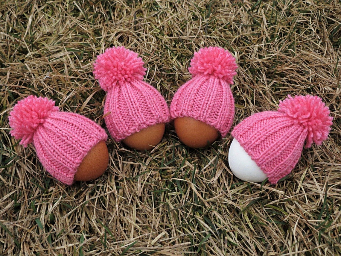 Set of 4 Wool Egg Warmers Easter Egg Cozy Hostess Gift Kids Etsy