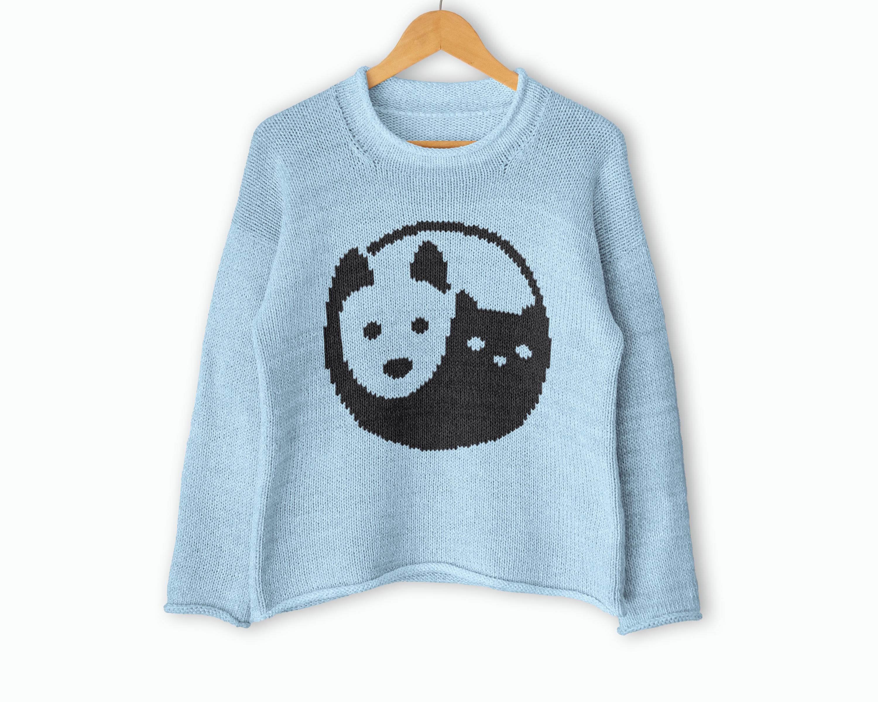 Yin Yang Cat Sweater UK