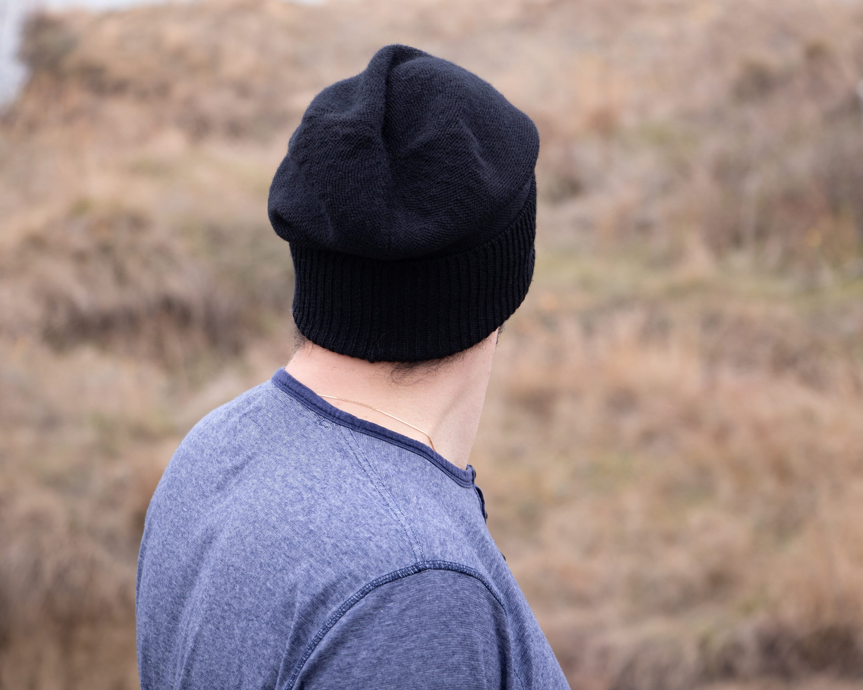 Wool Men Beanie Hat Lightweight Beanie Black Men Beanie Knit Etsy