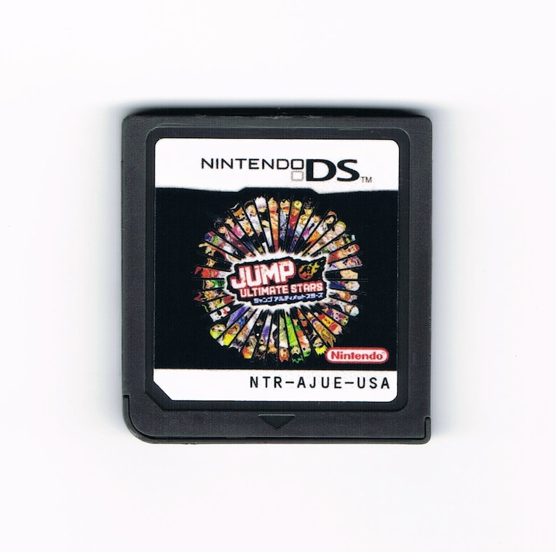 Jump Ultimate Stars English DS cartridge front
