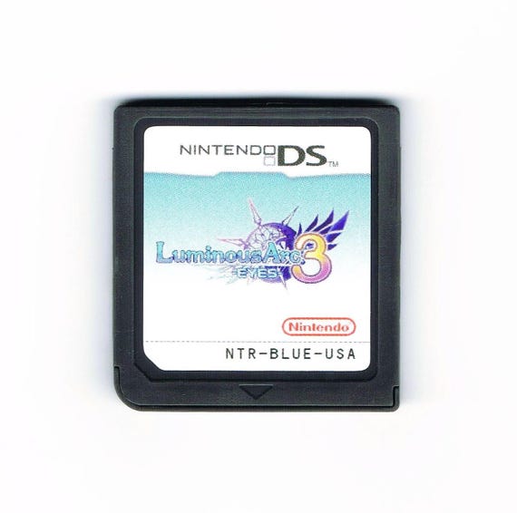 Luminous Arc 3 Eyes English DS Cartridge (compatible in DS