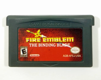 Fire Emblem 6: The Binding Blade Sword of Seals ENGLISH GBA Cart Fan Translation for Nintendo Game Boy Advance RPG * Hard Mode Unlocked!
