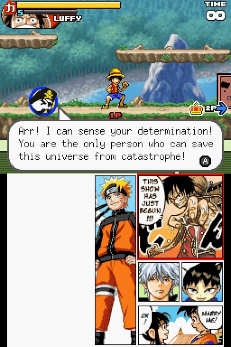 Jump Ultimate Stars English DS cartridge screenshot 3