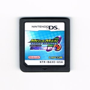 Rockman EXE Operate Shooting Star Cartucho DS en inglés (compatible solo con DS y Lite) Mega Man Battle Network Operate Star Force