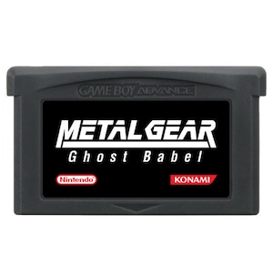 Metal Gear Solid : Ghost Babel, cartouche anglaise pour Game Boy Advance, multi--5 langues, région gratuite