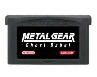 Metal Gear Solid: Ghost Babel English cartridge for Game Boy Advance Multi-5 Language Region Free
