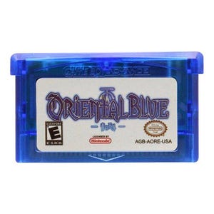 Englisch GBA-Patrone Oriental Blue für Game Boy Advance