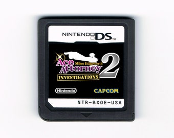 Ace Attorney Investigations 2: Miles Edgeworth English DS cartridge (compatible in DS and DS Lite only) Gyakuten Kenji 2 Prosecutor's Path