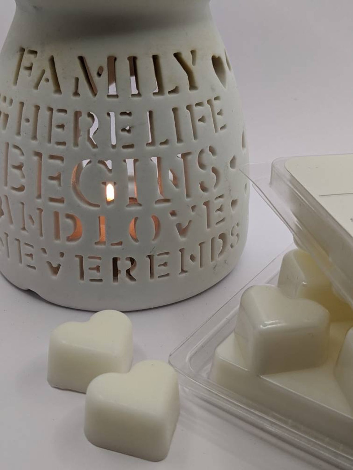 Clamshell Wax MeltsHeart shapedWax Melts UKPerfume Etsy