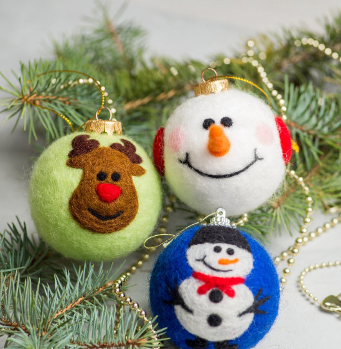 Christmas Tree Ball Xmas Tree Decor Ornament Ball Etsy