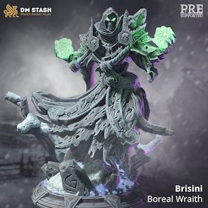 Wraith Ghost Skeleton Monster Creature Guardian Demon Evil 28mm 75 ∞Tabletop Games ∞ D&D Dungeons and Dragons ∞ Wargaming ∞ Pathfinder