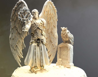 Angel Celestial Archangel Divine Holy / 28 32 75 mm ∞ Tabletop Games∞ DnD Dungeons and Dragons ∞ Wargaming ∞ Pathfinder