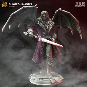 Vampire Undead Alpha Lord Noble 28mm 32mm 75mm ∞Tabletop Games ∞ D&D Dungeons and Dragons ∞ Wargaming ∞ Pathfinder