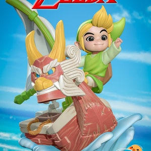 Chibi Link / The Wind Waker / Legend of Zelda / Videogame ∞ Resin Figure ∞ Model ∞ Sculpture ∞ Statue ∞ Decoration ∞ To Paint