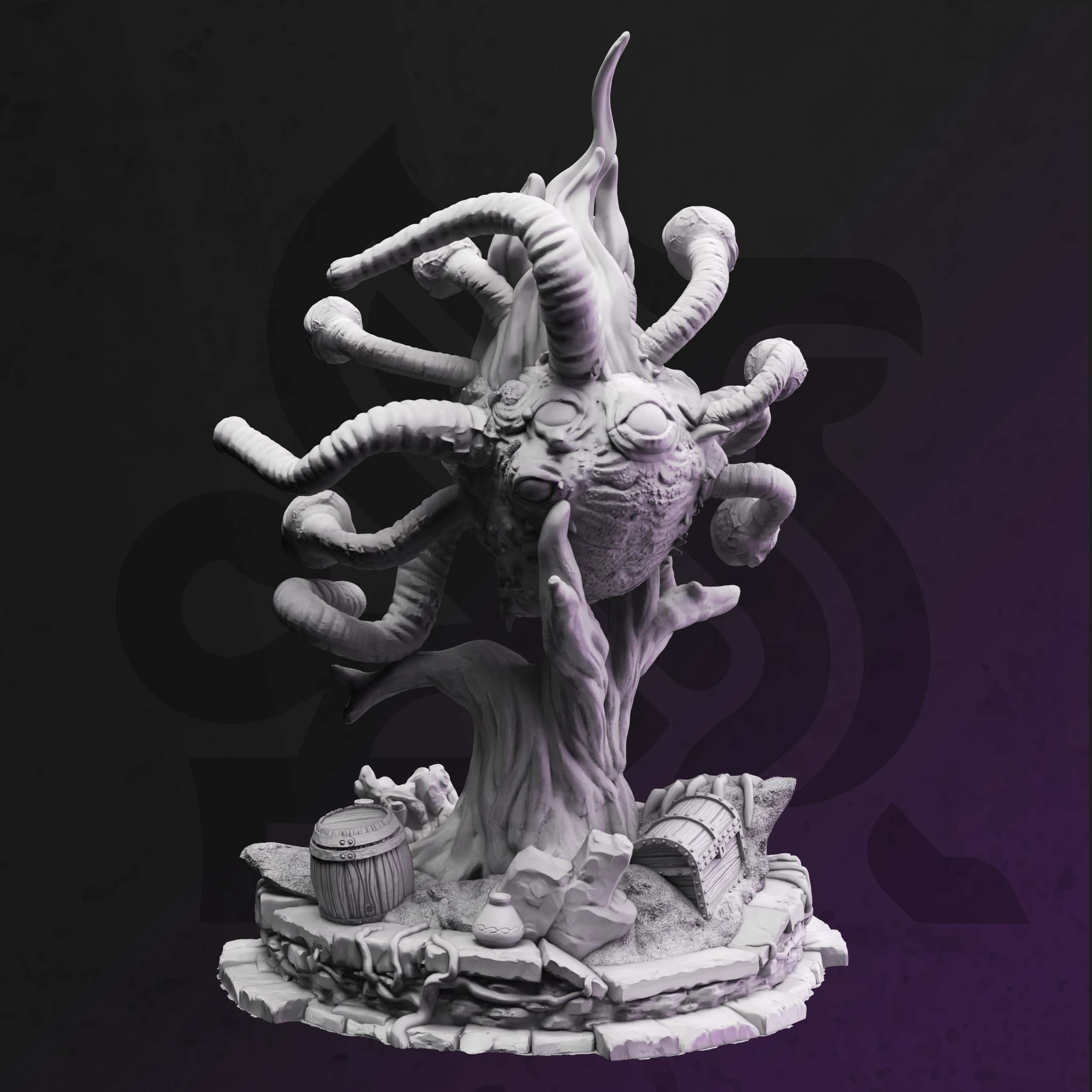 Beholder Abomination Monster Creature 28/32mm Tabletop Games D&D ...