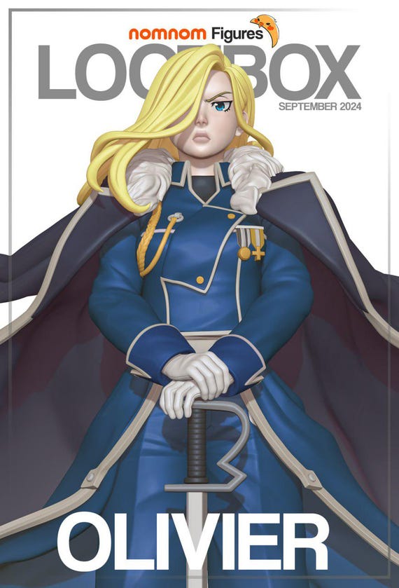 Olivier Mira Armstrong Full Metal Alchemist Woman / Anime