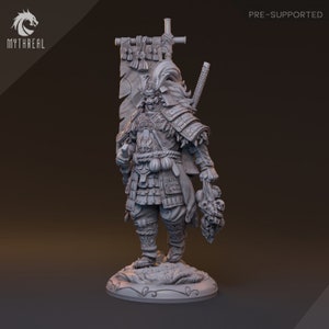 Demon Akuma Samurai Yokai Ghost Japan Assassin Banner / Tabletop Games ∞ DnD Dungeons and Dragons ∞ Wargaming ∞ Pathfinder