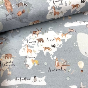 PREORDER Jersey fabric ONEWORLD own production Cotton jersey children's fabric