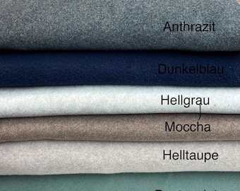 Bio Baumwoll-Fleece 100% Baumwolle 50cm x 150cm