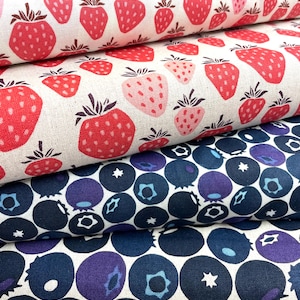 Cotton+Steel *under the appletree* cotton or canvas patchwork fabric 25 cm x 110 cm