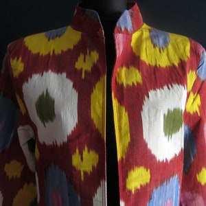 Silk Ikat Unisex Jacket