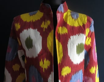 Silk Ikat Unisex Jacket