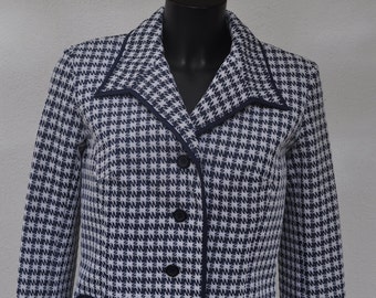 Vintage pied de poule jacket Size 40 FR