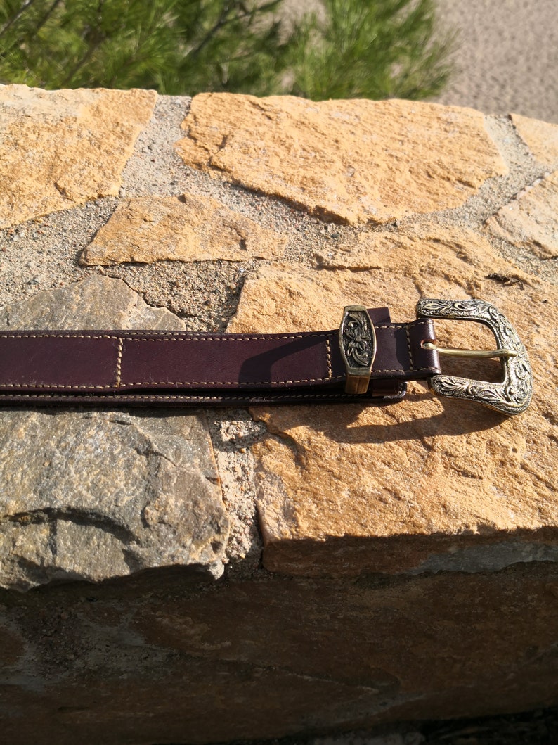 Wampum Ceinture en cuir vintage pour homme: en vente à 19.99€ sur