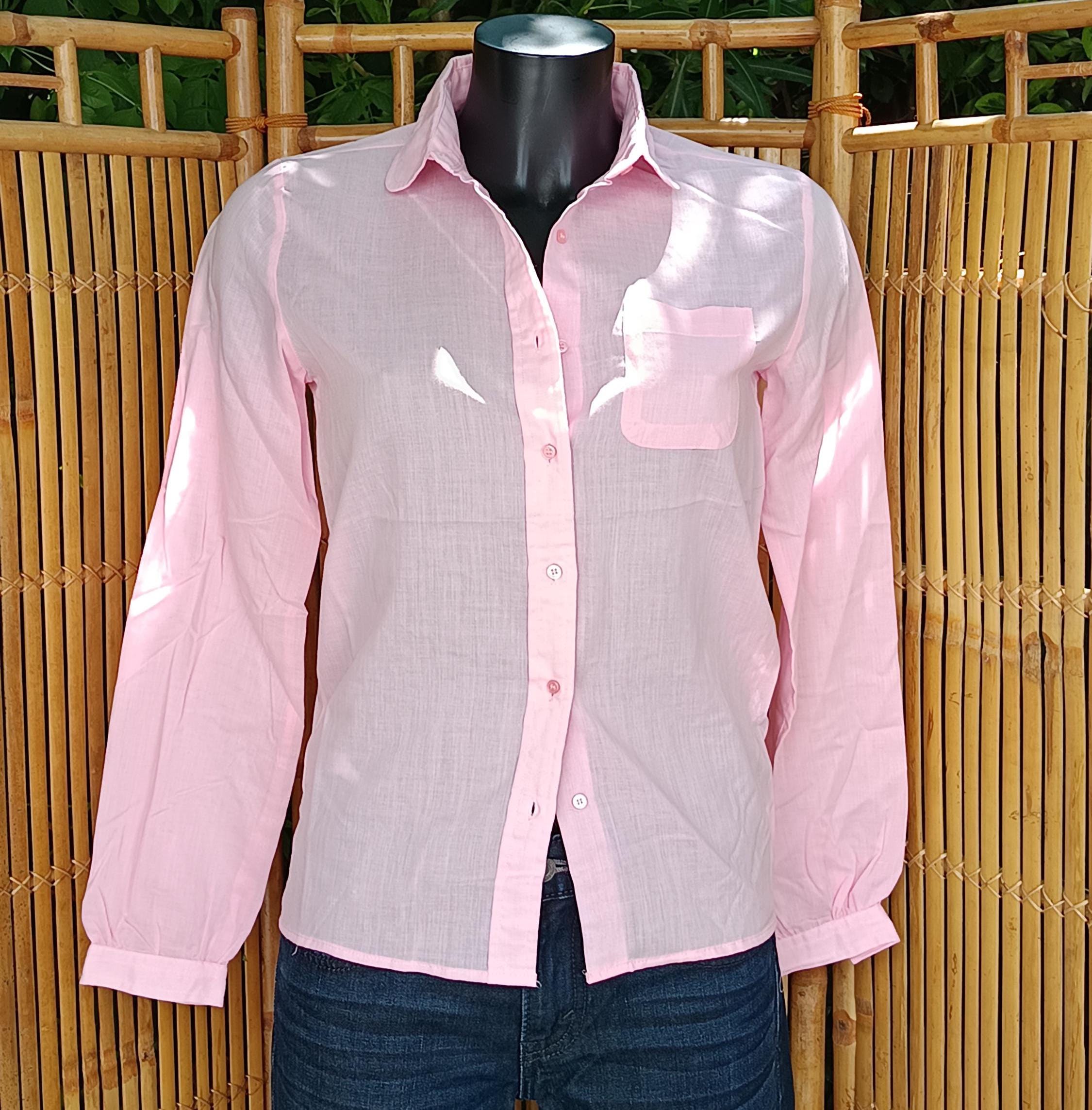 Chemisier Femme Ro & De Rose - Taille XS, Manches Longues, Poches, Boutonnage, Occasion Très Bon état