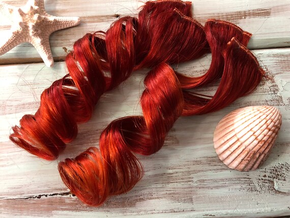 Copper Hair Extensions Red Hair Ombre Hair Clip In Hair Etsy