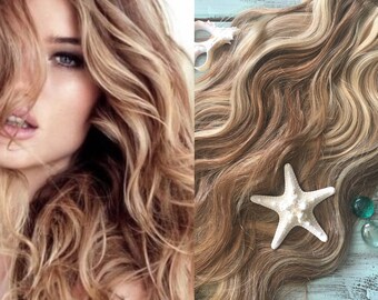 Dark Blonde Clip in Hair Natural Blonde Hair Highlighted - Etsy Dark Blonde Clip in Hair Natural Blonde Hair Highlighted - Etsy