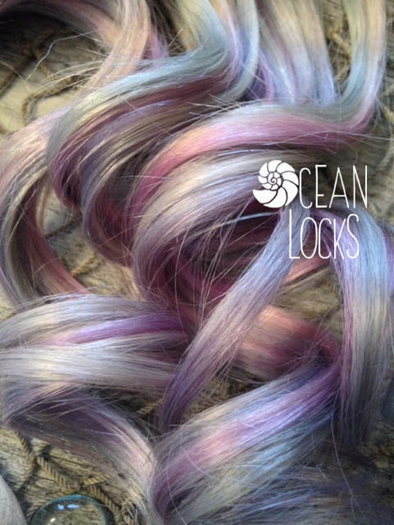 Underlights Peekaboo Highlights Pastel Hair Ocean Locks Etsy