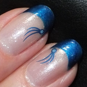 Fancy Fan Nail Stickers 2 (100+Stickers per sheet)
