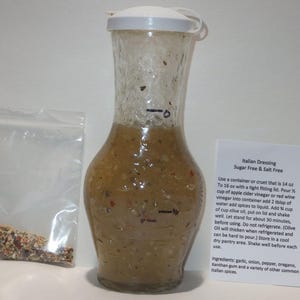 Italiaanse dressing suikervrij en zoutvrij afbeelding 2