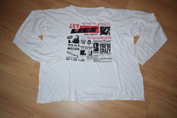gnr lies t shirt