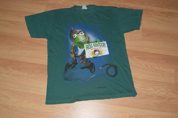 Frog Ventoori 90s Vintage Shirt Muppets Jim Henson