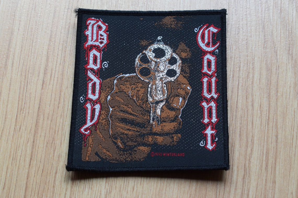 Body Count Cop Killer 1993 Official Vintage Patch Etsy