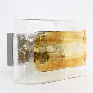 Vintage Single La Murrina Wall Lamp / Murano Sconce