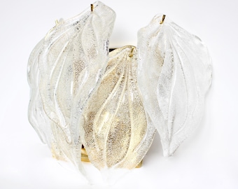 Vintage Single Murano Wall Lamp / Sconces