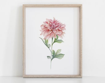 絵画　Dahlia Dahlia